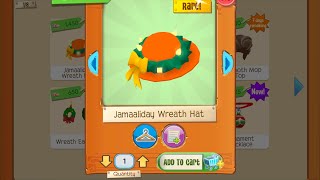 Today’s Animal Jam RIM Rare Item Monday Jamaaliday Wreath Hat [upl. by Eirotal]