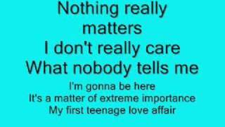 Teenage Love Affair  Alicia Keys with Lyrics [upl. by Anaic]