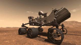 Mars Science Laboratory Curiosity Rover Animation [upl. by Ahsimaj]