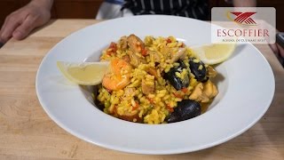 How To Make Seafood Paella [upl. by Nobe]