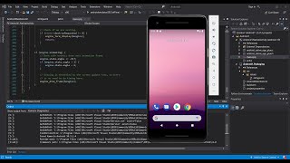 Java Android App in Visual Studio 2019  Getting Started [upl. by Erdnoed]