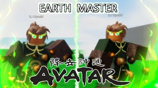 Becoming an Earth Bending Master in Roblox Avatar A Benders Will  All Earth Bending Moves Showcase [upl. by Rauch91]