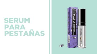 Serum para alargar pestañas de Bioaqua [upl. by Washko]