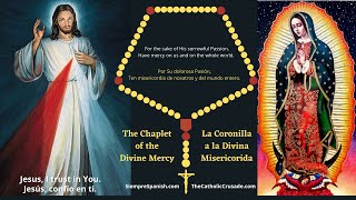 CORONILLA DE LA DIVINA MISERICORDIA INGLES subtítulos  Divine Mercy Chaplet Spanish subtitles [upl. by Ribak]