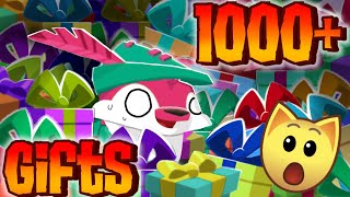 Opening 1000 Jamaaliday Gifts  Animal Jam [upl. by Aneeled824]