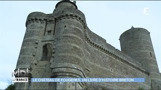 Le château de Fougères monument emblématique de Bretagne [upl. by Ennahoj]