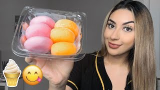 ASMR Español  COMIENDO HELADO MOCHI Eating Sounds INTENSOS [upl. by Latsirc]