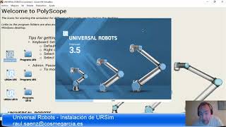 Tutorial 1 Instalación de URSim [upl. by Lamak]