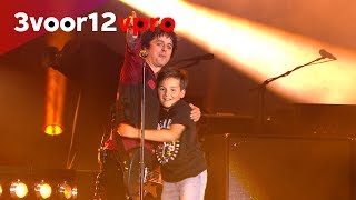 Green Day brings 11 year oldfan out on stage [upl. by Reizarf586]