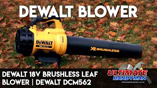 Dewalt 18v brushless leaf blower  Dewalt DCM562 [upl. by Bobbie]