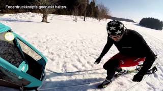 Croozer Ski Set im Test  bike box [upl. by Cammie]