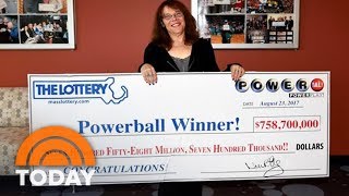 Powerball Winner Of 759 Million Identified As Mavis Wanczyk  TODAY [upl. by Stacee]