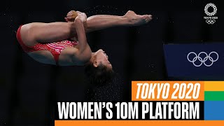 Womens 10m platform diving final  Tokyo Replays [upl. by Beatty]