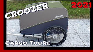 Croozer Cargo Tuure Fahrradanhänger 2021 [upl. by Tanhya546]