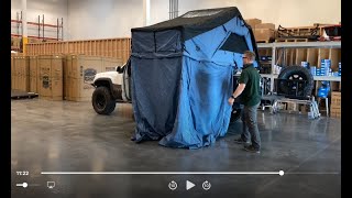 CVT Hybrid Rooftop Tent Installation [upl. by Yecam660]