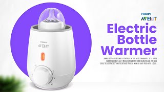 How To Use Philips AVENT Fast Electric Bottle Warmer SCF35500 [upl. by Pammy881]