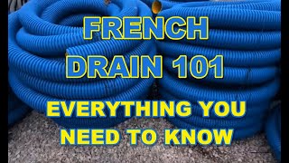 How do I Install a French Drain French Drain 101  Everything You Need to Know [upl. by Aillimat638]