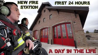 First 24 Hours in a New Fire Station  A Day in the Life [upl. by Nosaj]