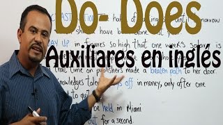 AUXILIARES EN INGLES DO y DOES Aprende a Usarlos [upl. by Dorca]