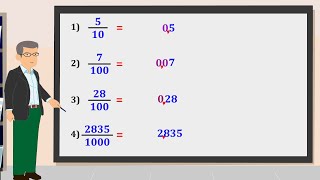 De Fraccion Decimal a Numero Decimal [upl. by Ginny966]