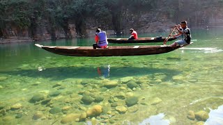 Meghalaya Dawki  Umngot River  Boating must [upl. by Nawaj389]