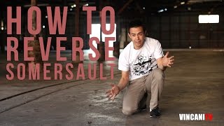 Learn How To Reverse Somersault  Beginning Breaking Tutorial [upl. by Corel]