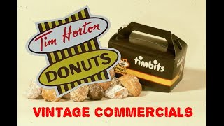 THE BEST OF TIM HORTON 1980s COMMERCIALS [upl. by Darnall]