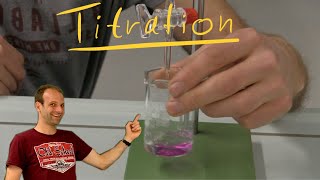 Titration  durchführen und berechnen [upl. by Hamian]