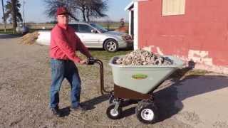 Electric Wheelbarrow Powered by Rechargeable Batteries  Demonstration [upl. by Mulloy]