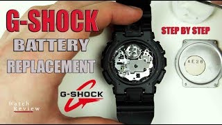 How to Change a GSHOCK Watch Battery [upl. by Quar240]