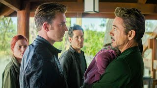 Steve Natasha amp Scott Meets Tony Stark Scene  Avengers Endgame 2019 Movie Clip [upl. by Gautious]