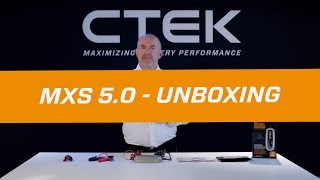 Tutorials  CTEK MXS 50  Unboxing [upl. by Eunice]