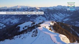 Drohnenflug Skigebiet GroßarltalDorfgastein [upl. by Tila]