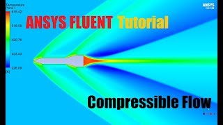 ✅ ANSYS FLUENT  Compressible Flow Tutorial [upl. by Harleigh606]