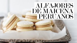 Alfajores de Maicena Peruanos  Cravings Journal español [upl. by Kylynn]