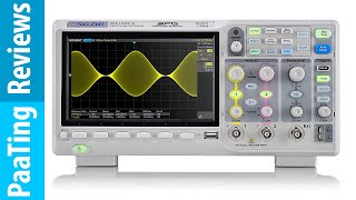 Siglent Technologies SDS1202XE 200 mhz Digital Oscilloscope ✅ Review [upl. by Nosneh235]