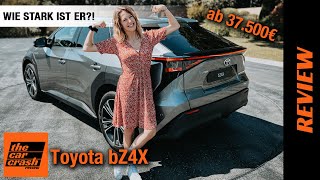 Toyota bZ4X im Fahrbericht 2022 Wie gut ist Toyotas ERSTES Elektroauto ab 37500€ Review  Test [upl. by Xantha]