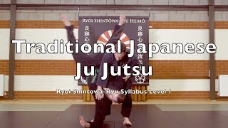 54 JuJutsu Techniques  Self Defence Syllabus  Traditional Japanese Ju Jutsu Ryu [upl. by Mireille]