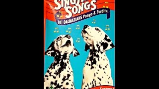 Digitized opening to Disneys SingAlong Songs 101 Dalmatians Pongo amp Perdita UK VHS [upl. by Pompea]