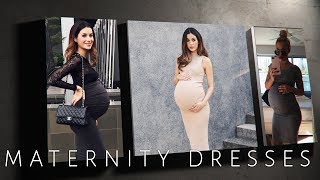 Trendy Maternity Dresses  stretchy or casual [upl. by Nylatsirhc]