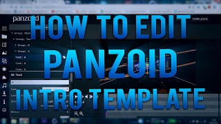 How to edit PANZOID intro template Tutorial  IntroFactory [upl. by Nosmoht572]