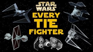 All TIE Fighter Types and Variants in Star Wars Legends [upl. by Belita684]