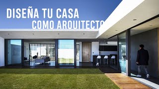 Como diseñar una casa residencial  como Arquitecto [upl. by Alecia]