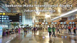 SOEKARNO HATTA International Airport Terminal 3 Walking Tour  JAKARTA Indonesia [upl. by Allemap]