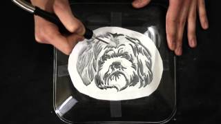 How To Engrave Images onto a Glass Plate [upl. by Dianuj]