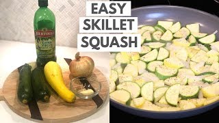 Easy Skillet Zucchini and Yellow Squash [upl. by Ecile]