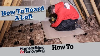 How to Board a Loft  ADVICE  Homebuilding [upl. by Everard626]