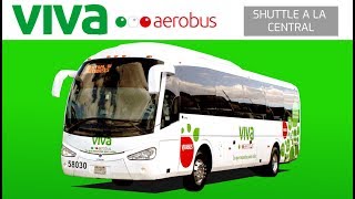 VIVA BUS  Review 8 Shuttle Aeropuerto A La Central De Autobuses [upl. by Vivica]