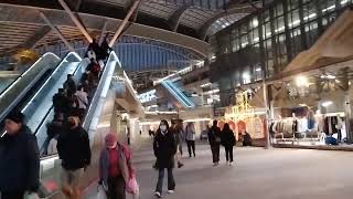 EVENING SIGHTSEEING AT TAICHUNG TRAIN STATION [upl. by Boyden]