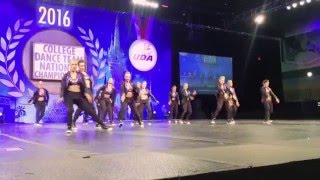 LSU TIGER GIRLS HIP HOP UDA NATIONAL DANCE TEAM CHAMPIONSHIPS 2016 [upl. by Jopa58]